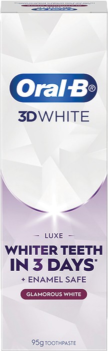 Oral-B Toothpaste 3D White Luxe Glam 95g