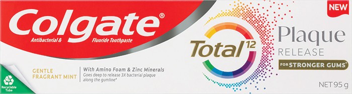 Colgate Toothpaste Total Plaque Release Mint 95g