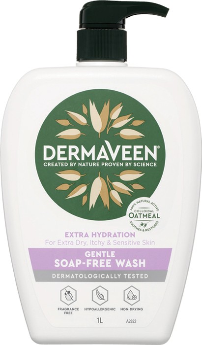 DermaVeen Intensive Soap Free Wash 1L