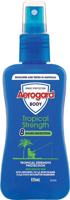 Aerogard Tropical Strength Pump Spray 135mL*