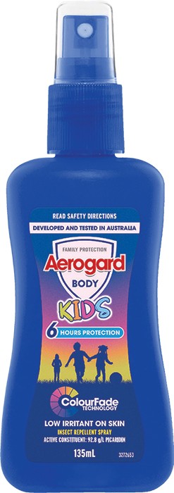 Aerogard Kids Insect Repellent Pump Spray 135mL*
