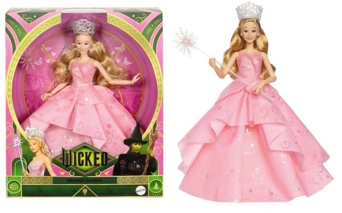 Wicked Deluxe Glinda Fashion Doll & Accessories