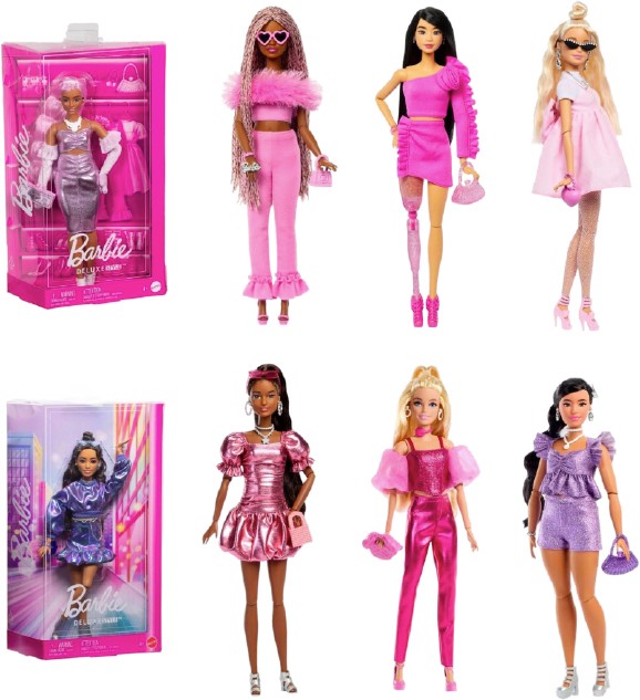 Barbie Assorted Deluxe Style Fashionista Dolls