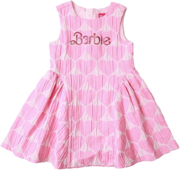 Barbie Textured Party Dress
