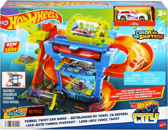 Hot Wheels City Tunnel Twist Car Wash