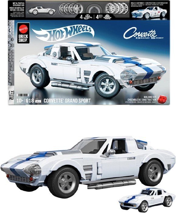 Mattel Brick Shop™ Hot Wheels® Corvette® Grand Sport