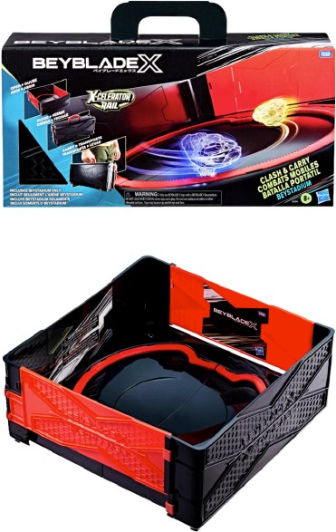 Beyblades X Beystadium Clash and Carry Beystadium