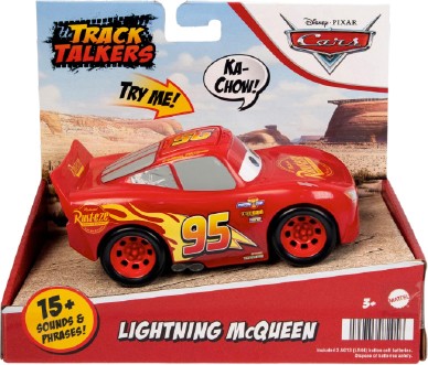 Disney Lightning McQueen Track Talkers in Red