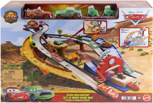 Disney Radiator Springs Race & Rescue Rescue Road Raceway Playset