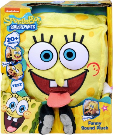 Spongebob Squarepants Spongebob Funny Sound Plush 30cm