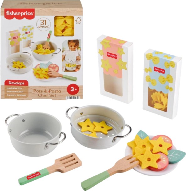 Fisher-Price Pots & Pasta Chef Set