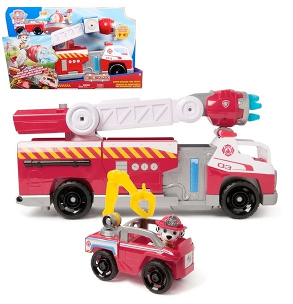 Paw Patrol Fire Rescue Deluxe Fire Truck