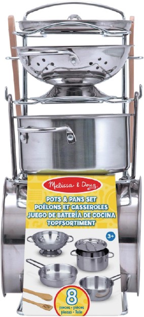 Melissa & Doug Pots and Pans Play Set
