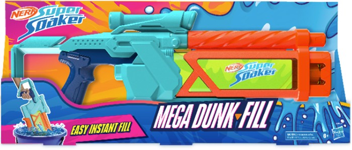 Nerf Super Soaker Mega Dunk-Fill Water Blaster