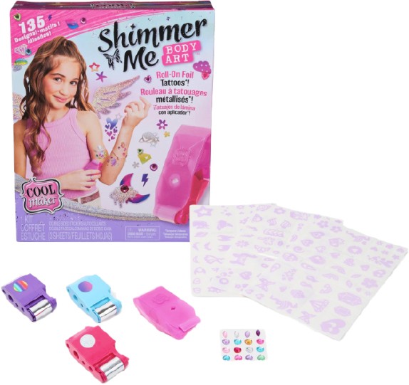 Cool Maker Shimmer Me Body Art
