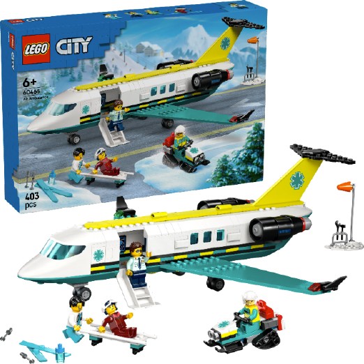 LEGO® City Emergency Air Ambulance Plane 60465