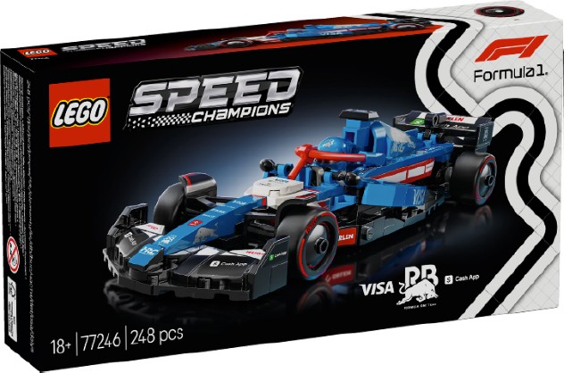 LEGO® Speed Champions Visa Cash App RB Vcarb 01 F1 Race Car 77246