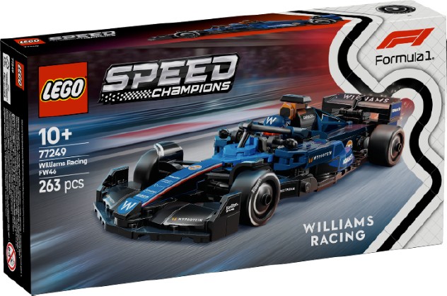 LEGO® Speed Champions Williams Racing FW46 F1 Race Car 77249