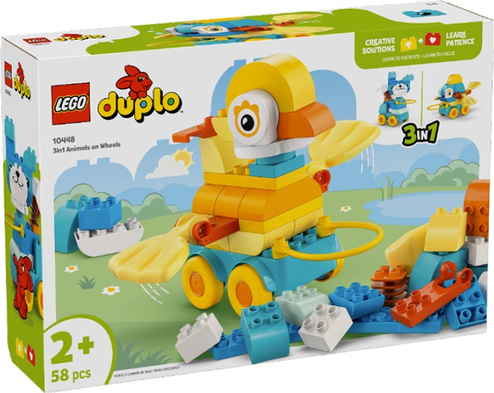 LEGO® Duplo® 3in1 Animals on Wheels 10448