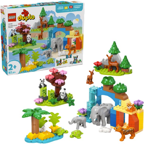 LEGO® Duplo® 3in1 Wild Animal Families 10446
