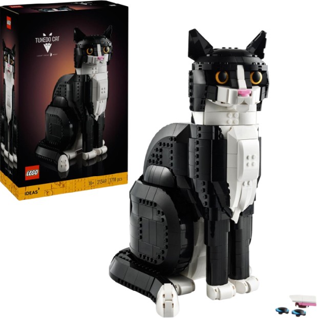 LEGO® Icons Tuxedo Cat 21349