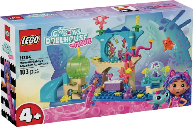 LEGO® Gabby's Dollhouse Mermaid Gabby's Aquarium Adventure 11204