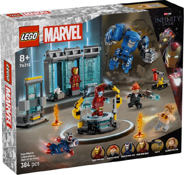 LEGO® Super Heroes Iron Man's Laboratory: Hall of Armour 76315