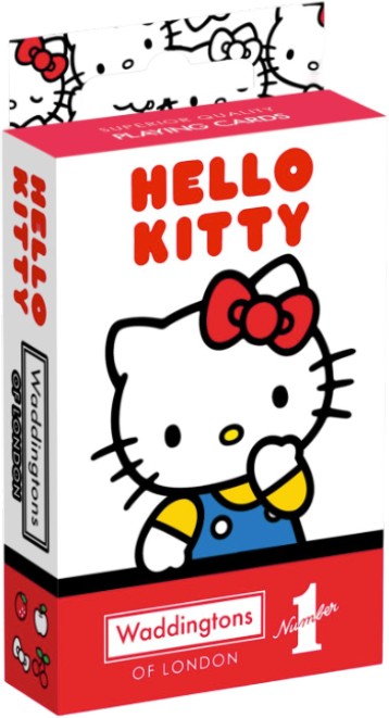 Hello Kitty Waddingtons Playing Cards