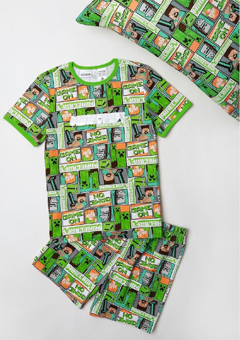 Minecraft Pyjama with Pillowcase