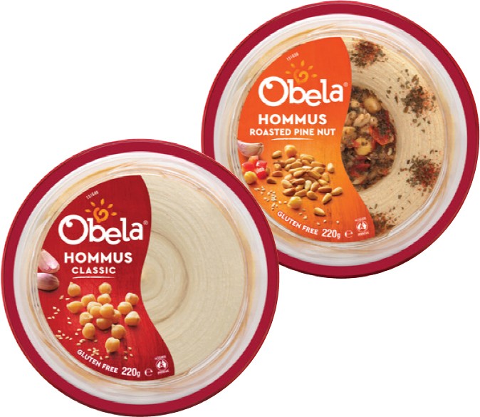 Obela Dip 220g Selected Varieties