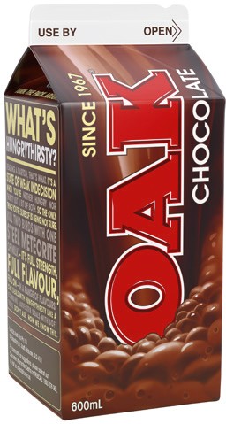 Oak Flavoured Milk 600mL Selected Varieties