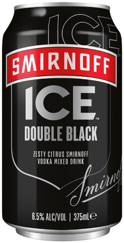Smirnoff ICE Double Black 6.5% 10 Pack