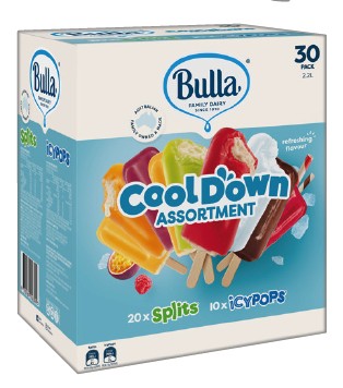 Bulla Cool Down Assortment 30 Pack
