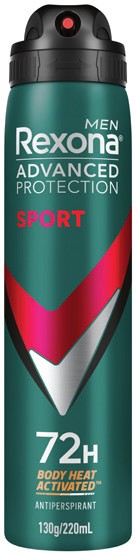 Rexona Advanced Protection Antiperspirant Spray 220mL Selected Varieties