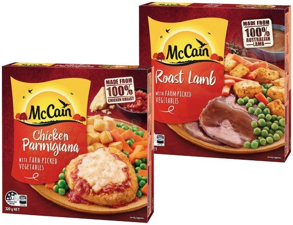 McCain Redbox Frozen Meal 310‑320g Selected Varieties