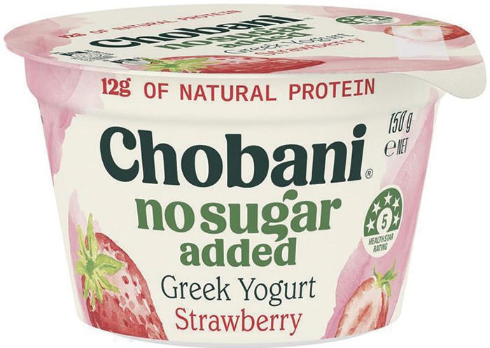 Chobani Greek Yogurt Pot 150‑160g Selected Varieties
