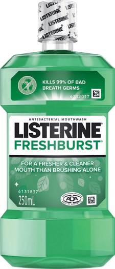 Listerine Antibacterial Mouthwash 250mL Selected Varieties