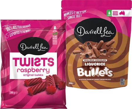 Darrell Lea Share Pack 150‑280g Selected Varieties