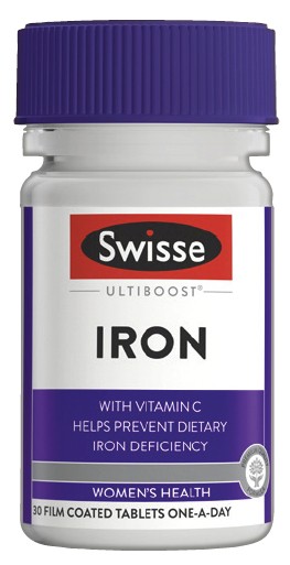 Swisse Ultiboost Iron 30 Pack*