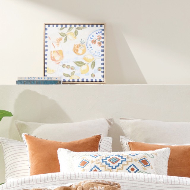 Alfresco Small Canvas Wall Art by M.U.S.E.