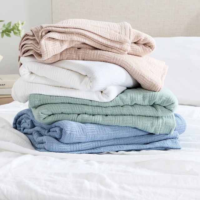 Softer Than Silk 340gsm Cotton Bamboo Blanket by M.U.S.E.