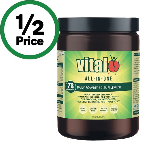 Vital All-In-One Daily Health Supplement Powder 240g~