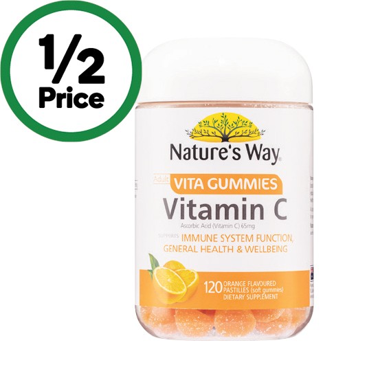 Nature’s Way Vita Gummies for Adults Vitamin C Pk 120~