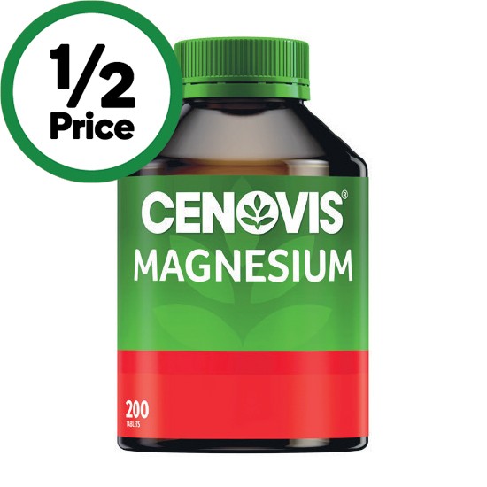 Cenovis Magnesium Tablets Pk 200~