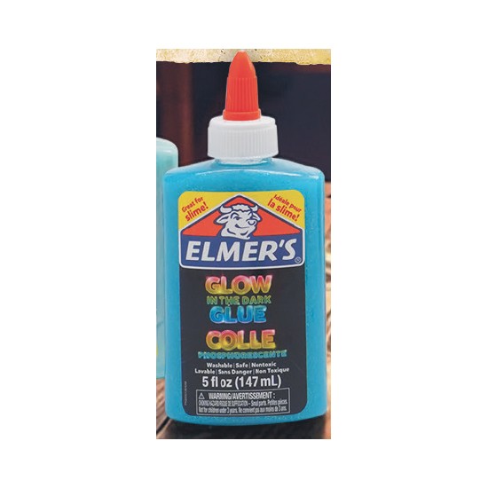 Elmer’s Glow In The Dark Glue Blue 147ml