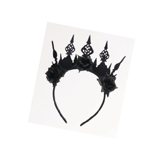 Halloween Evil Crown Headband
