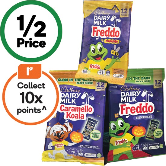 Cadbury Share Packs 120-180g
