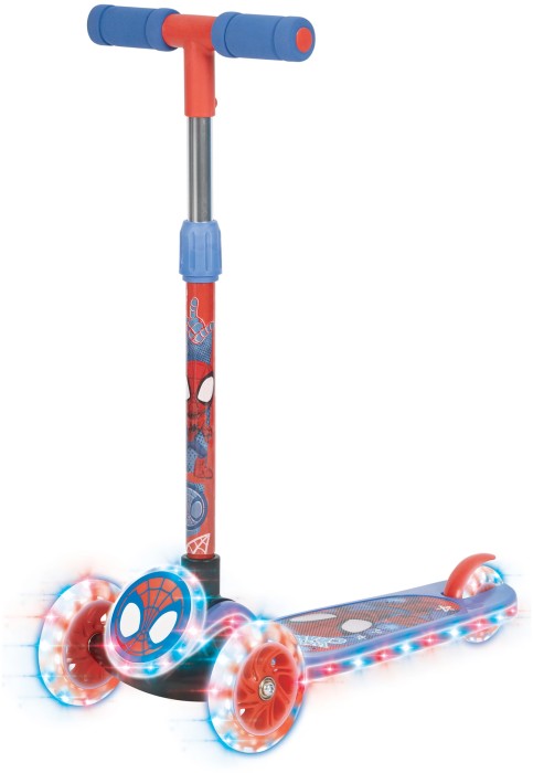 Spidey 3d Light-Up Tri-Scooter†