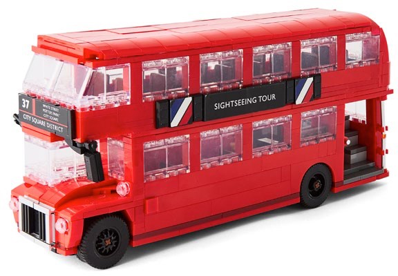 751 Piece Mini Blocks Double Decker Bus Set