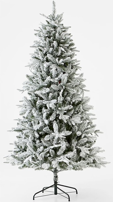 Target 2.13m (7ft) Snowy Alaskan Prelit Christmas Tree (T1)